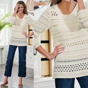 New Soft Surroundings Sweater Size L